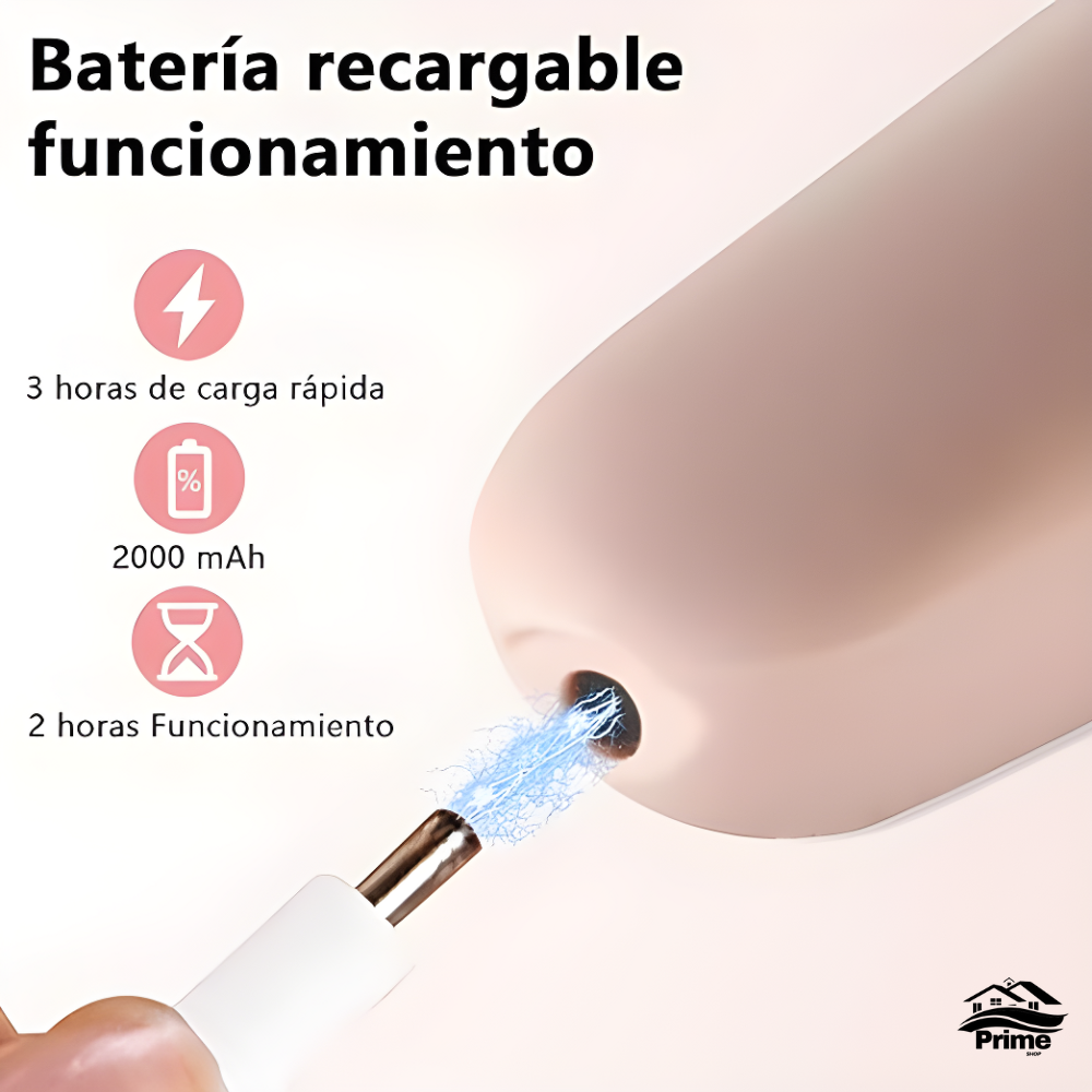 ClearStep© - Lima Eléctrica para Pies