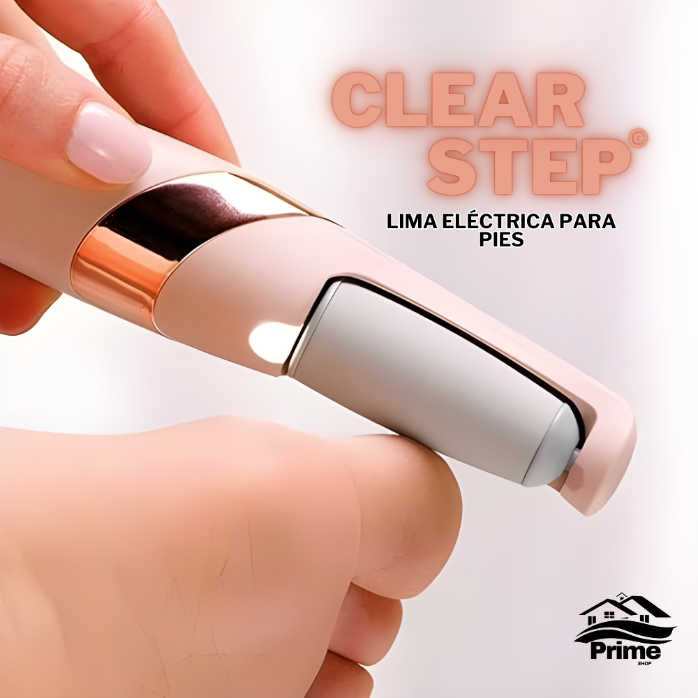 ClearStep© - Lima Eléctrica para Pies