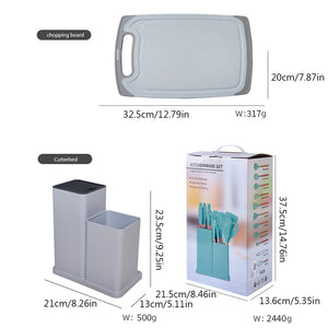 kit de utensilios de cocina 19pzs