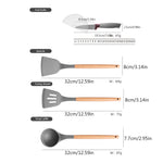 kit de utensilios de cocina 19pzs